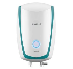 Havells Instanio 3-Litre 4.5KW Instant Water Heater (Geyser), White Blue