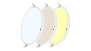 POLYCAB SCINTILLATE LED PANEL RD 12W 3-IN-1 COLOR CHANING PACK OF 2