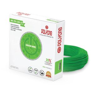 Polycab Greenwire Copper Cable Electric Wire (GREEN, 90m, 2.5sqmm)