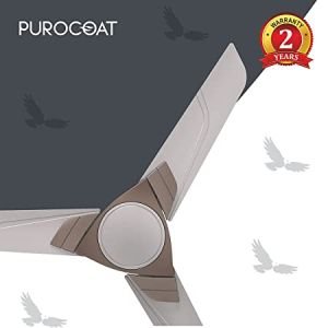 Polycab Aereo Purocoat Premium Ceiling Fan 1200mm, (Mettalic Brown)