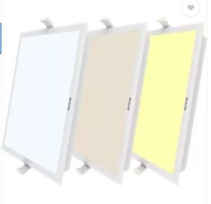 POLYCAB SCINTILLATE LED PANEL SQ 8W 3-IN-1 COLOR CHANING PACK OF 2