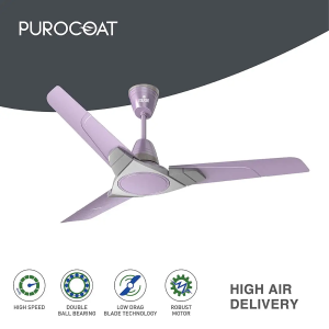 Polycab Aereo Purocoat Premium 1200mm Ceiling Fan (Lilac Silver)