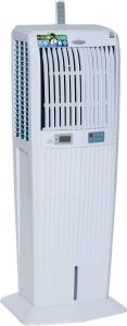 Symphony Storm 100i Desert Tower Air Cooler 100-litres with Remote, LCD Control Panel, 3-Side Honeycomb Pads, Multistage Air Purification & Low Power Consumption (White)