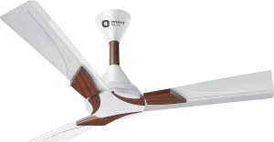 Orient Electric Wendy 1200mm Ceiling Fan with Remote (Pearl White/Walnut)