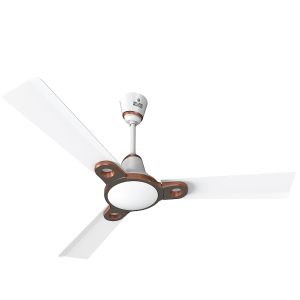 Polycab Eleganz Purocoat 1200 mm 3 Blade Ceiling Fan (PEARL WHITE, Pack of 1)