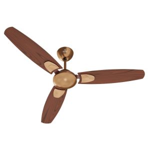 Polycab Superia Petal SP01 1 Star 1200 mm 3 Blade Ceiling Fan (Cream Brown, Pack of 1)