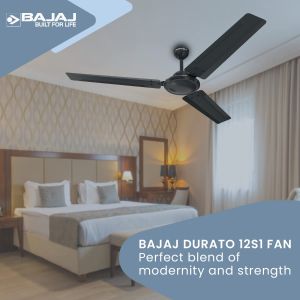 Bajaj Durato 12S1 1200mm Coal Mine Grey Ceiling Fan