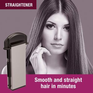 Havells 5 in 1 Hair Styler - Straightener,Curler, Crimper, Conical Curler & Volume Brush for Multiple Styles (Silver & Black)