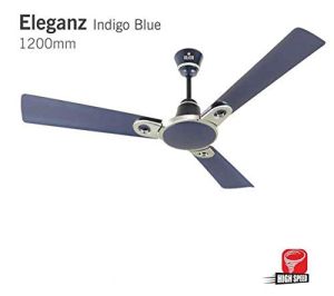 Polycab ELEGANZ PUROCOAT 1200mm Ceiling Fan (Indigo Blue)-Blue