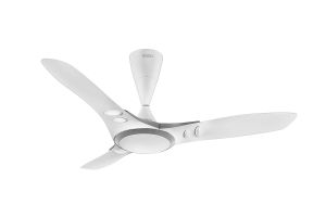 Usha EX9 1200mm high speed premium ceiling Fan (Sparkle White Grey)