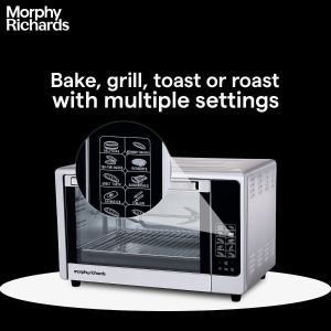 Morphy Richards Digichef Customized Auto Cook Modes 59 Pre-Set Menus Stainless Steel Body Oven Toaster Griller Rcss-48 Liters (Silver),2 Kilowatts