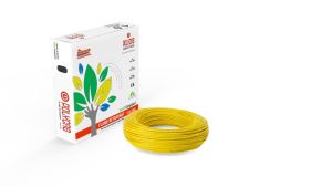 Polycab 2.5 Sqmm PVC Lead Free FRLF House Wire 90 meter-Yellow
