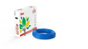 Polycab 6 Sqmm PVC Lead Free FRLF House Wire 90 meter-Blue