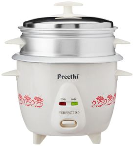 Preethi Perfect Wonder 0.6-Litre 300-Watt Rice Cooker
